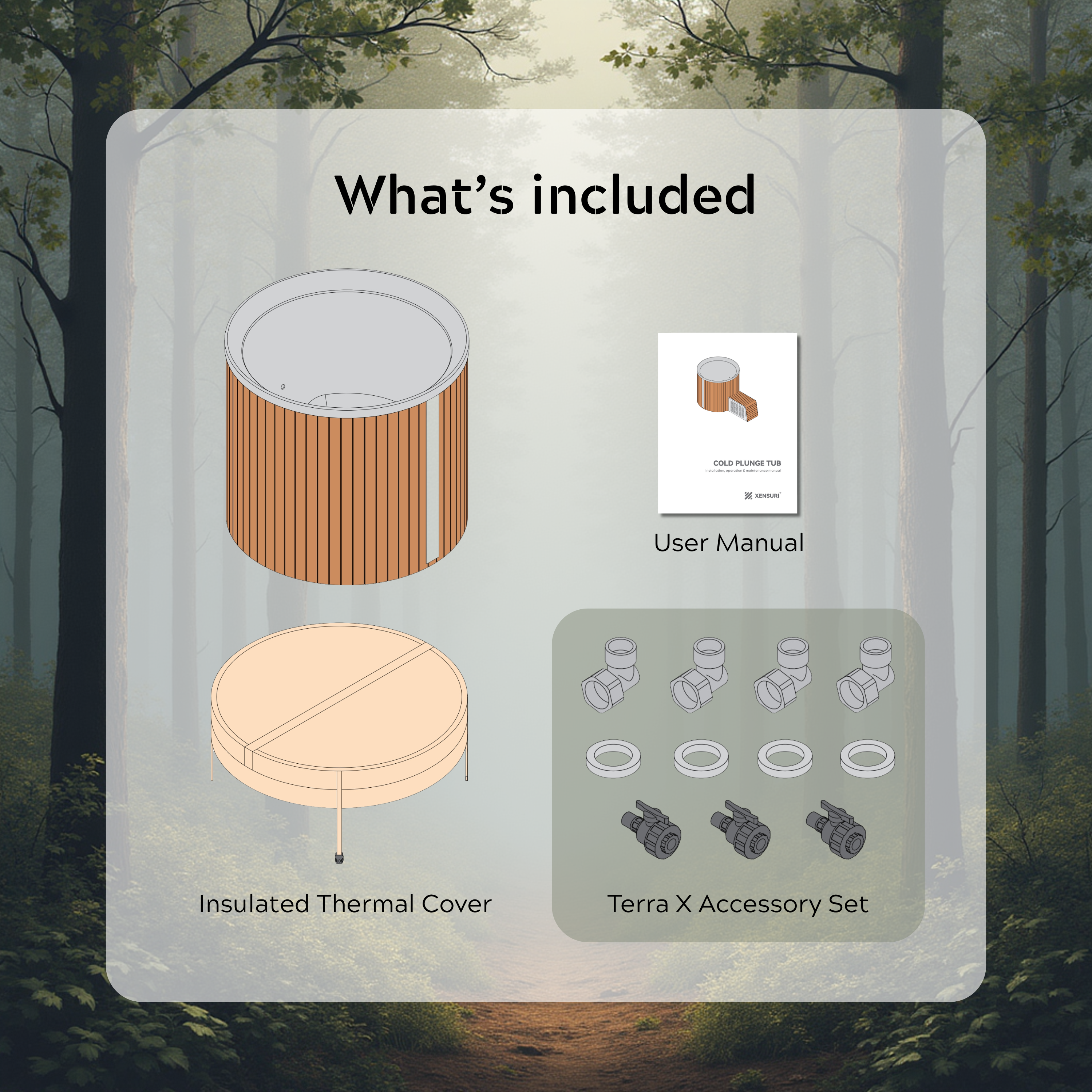 XENSURI Terra X Cold Plunge Barrel